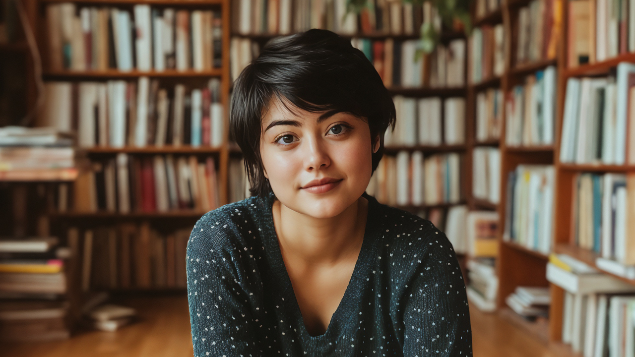 Open book with warm glowing light — the heart of AI storytelling